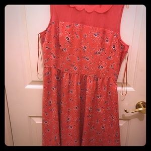 Pink floral LC Lauren Conrad dress