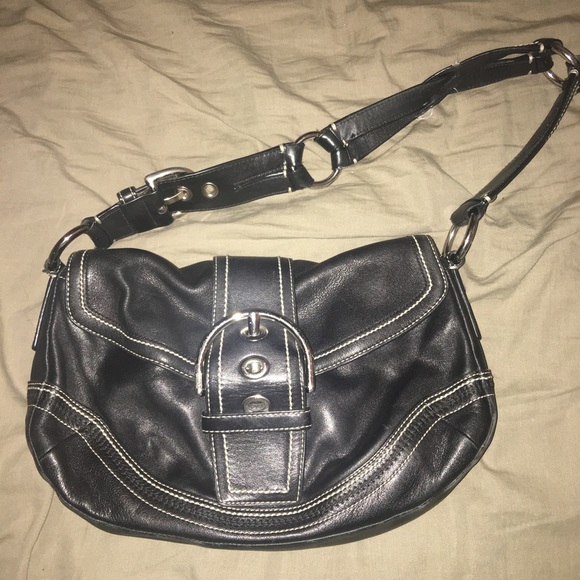 Black Coach Shoulder Bag!