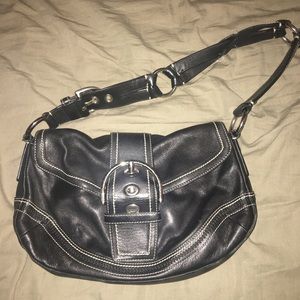 Black Coach Shoulder Bag!
