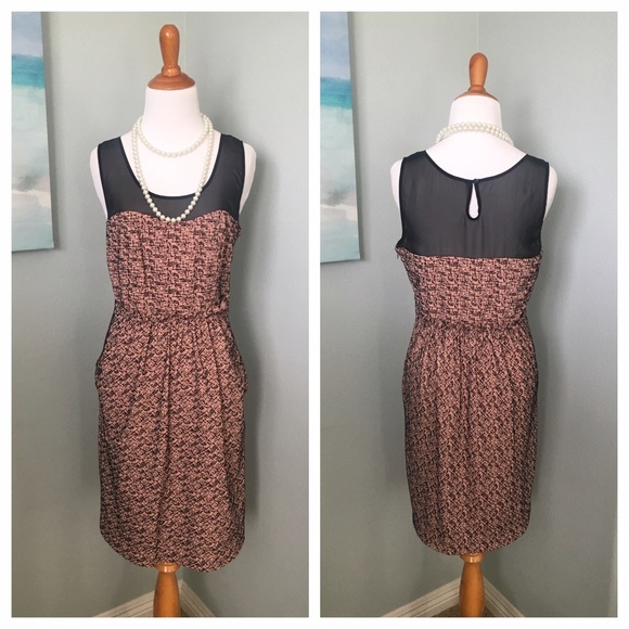 SOLD 📍Anthropologie Pretty in Pink Velvet Dress - Picture 2 of 4