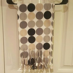 Beautiful Old Navy polka dot scarf