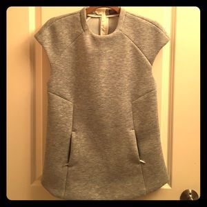 Sweatshirt tunic with pockets