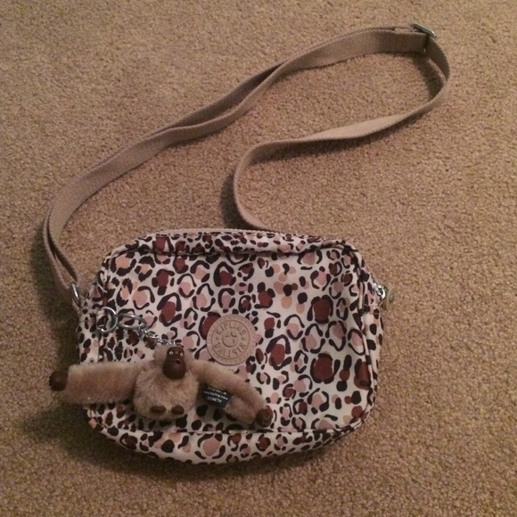 Cheetah Kipling cross body bag