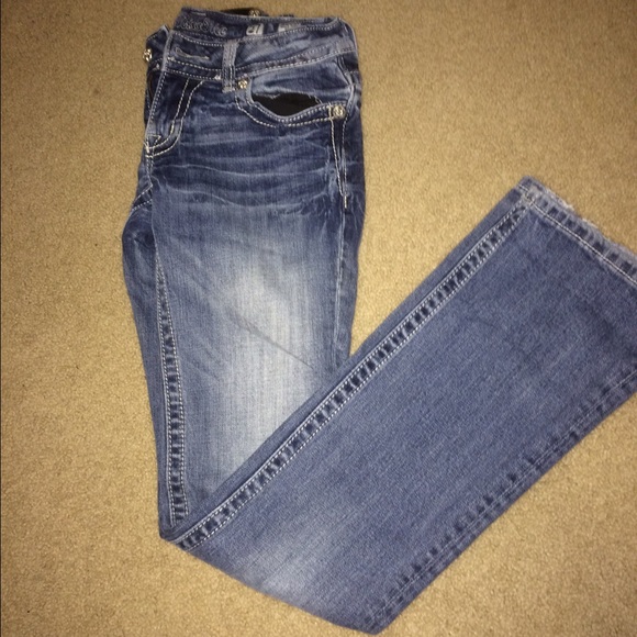 Light wash boot cut Miss Me jeans