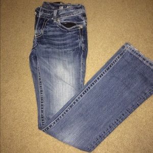 Light wash boot cut Miss Me jeans