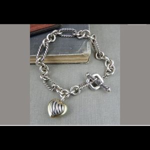 David Yurman Heart Toggle Bracelet