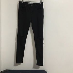 TOPSHOP MOTO LEIGH RIPPED JEANS W28L30