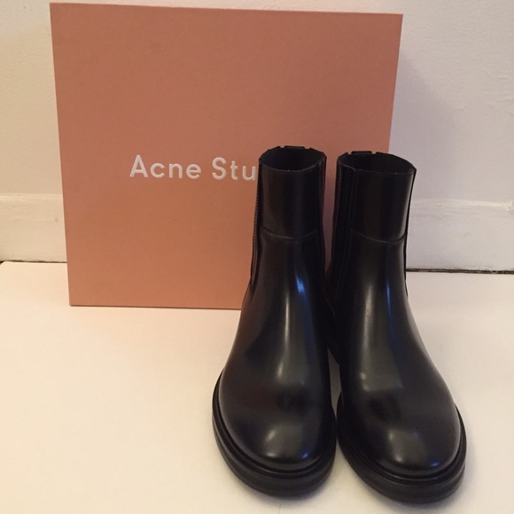 Acne Studios Brass Black Boot - Picture 3 of 4