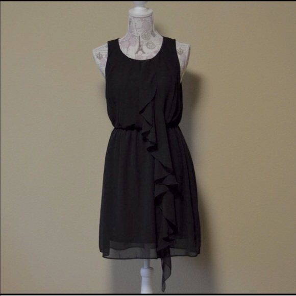 Ruffle front dress