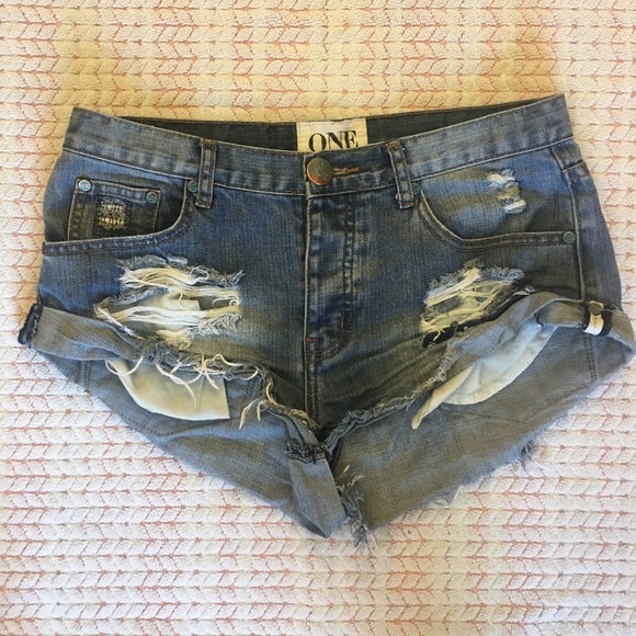 One Teaspoon Denim Jean shorts
