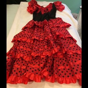 Authentic Dancing Dress/Sevillana from Spain. New.