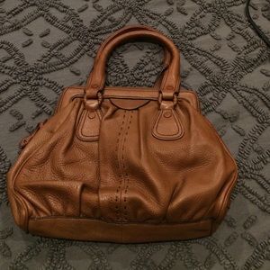 Cole Haan Brown Small Leather Bag