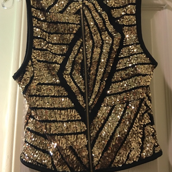 Glittery club crop top. - Picture 2 of 2