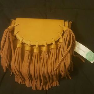 Octavia Suede Tassel Crossbody