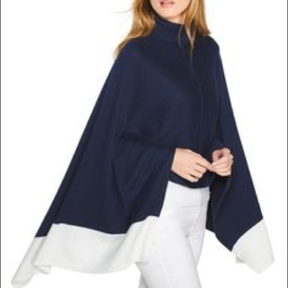 WHBM high-low poncho