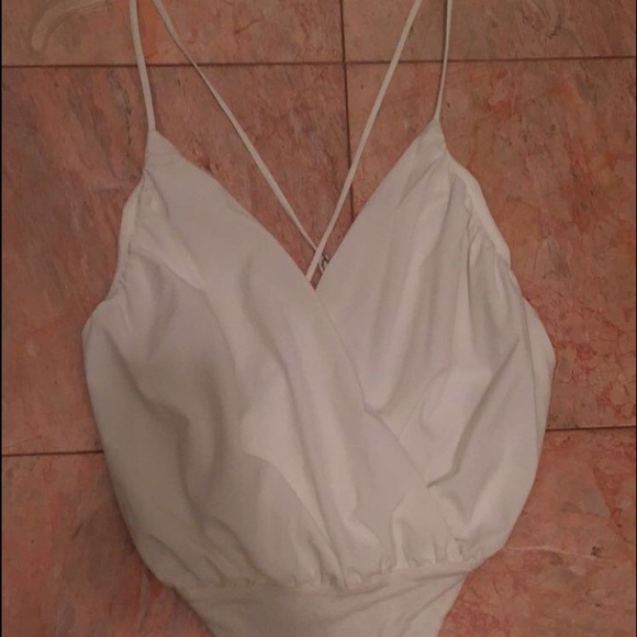 White body suit great back!