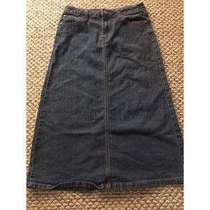 Girl's Cato denim skirt