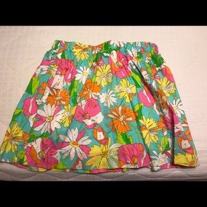 Lilly Pulitzer skirt.