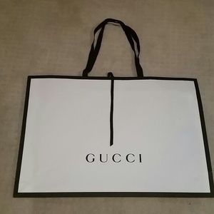Very large GUCCI paper bag