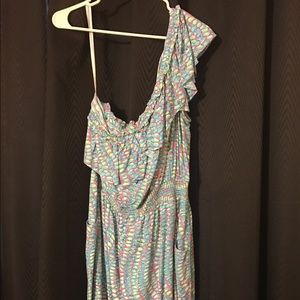 One shoulder Lilly pulitzer dress