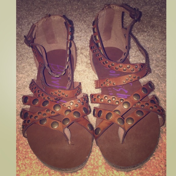 Women's size 7 leather Blowfish sandals