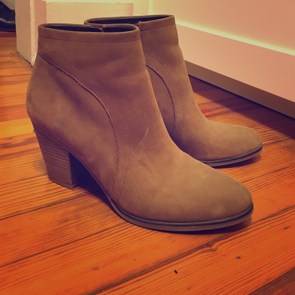 Franco Sarto Short Leather Boots