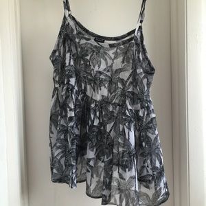 Torrid Chiffon Babydoll Top