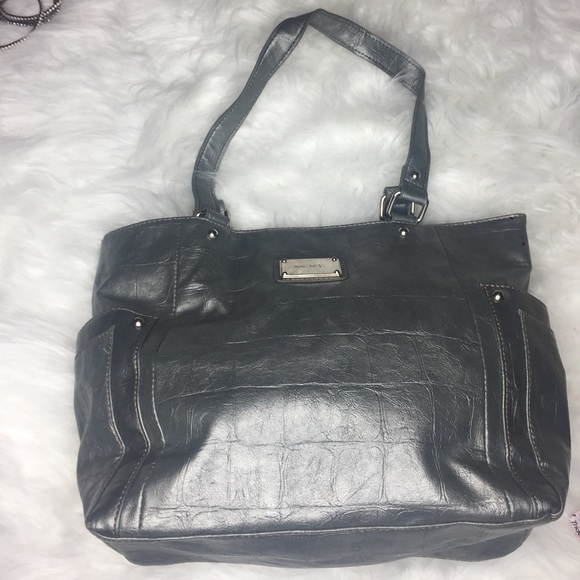 Silver Nine West hand bag