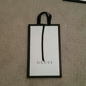 Brand new GUCCI paper bag