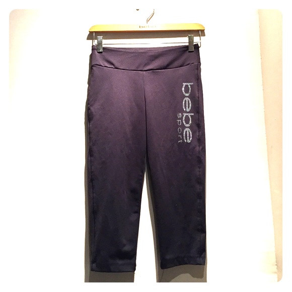 Bebe Sport Workout Ankle Pants