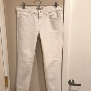 J BRAND white jeans , size 29