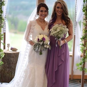 Gorgeous David's bridal dress.