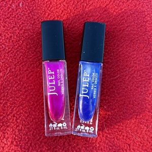 New Shimmering Blue & Magenta Julep Nail Polish