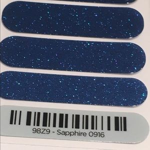 Jamberry new Sapphire sparkle 1/2
