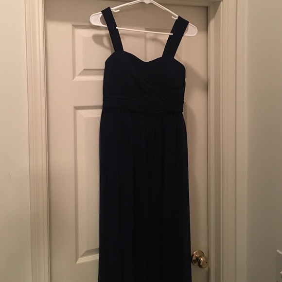 Donna Morgan Floor Length Gown Size 4 - Picture 1 of 3