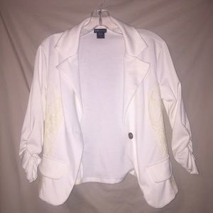 White Blazer