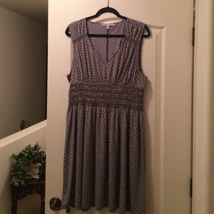Adrienne Vittadini V-Neck Dress