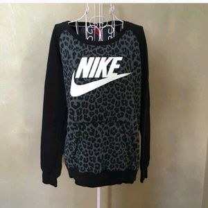 Nike cheetah sweater