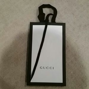 Brand new GUCCI paper bag!