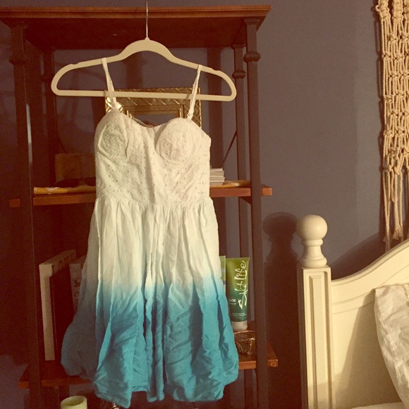 Unique dip-dyed sundress