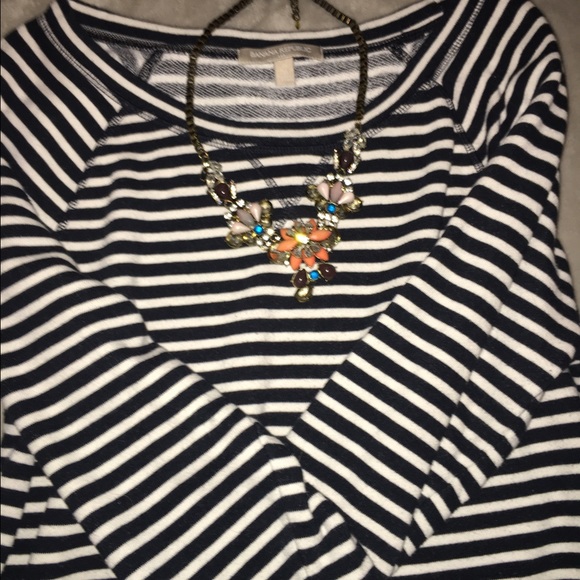 Banana Republic striped top. Size medium - Picture 3 of 3