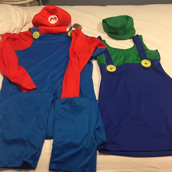 Mario and luigi Halloween costume! Cute 4 couples