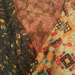 Set of Three Lularoe Leggings ALL TC