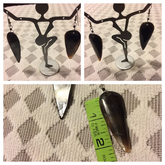 Handmade Bone Earrings