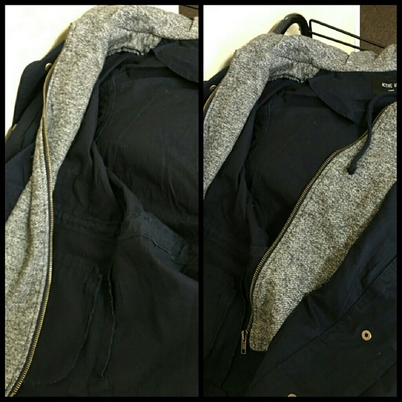 Navy Utility Jacket - Picture 3 of 3