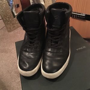 Vince High Top Sneakers