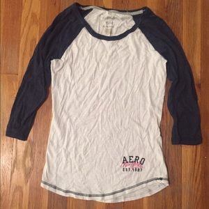 Aeropostale Baseball Tee M
