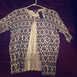 Premise patterned cardigan