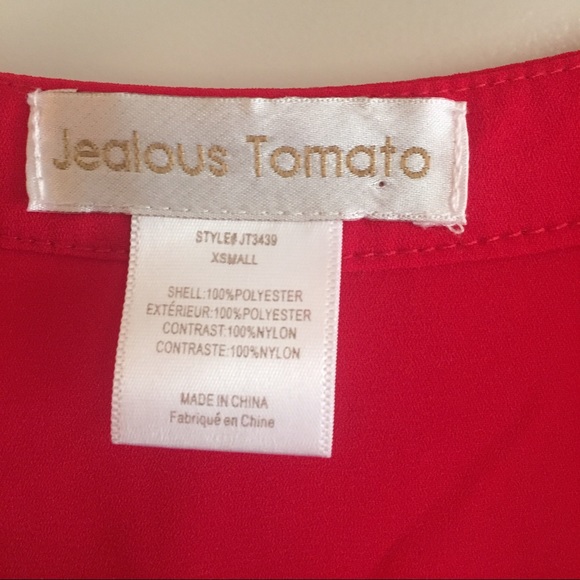Jealous Tomato Blouse - Picture 3 of 4