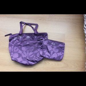 Coach cosmetic bags!!!